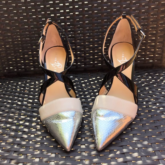 Ivanka Trump Tri-Colored Heels - Picture 4 of 6